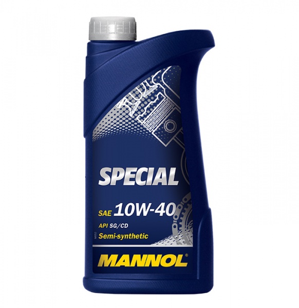 7509 Special 10W-40 1L, 1180, масло полусинтетическое, Mannol