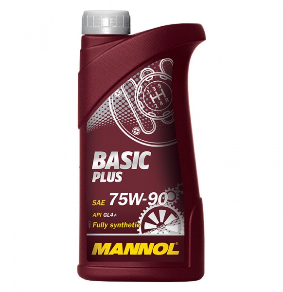 Basic Plus 75W-90 1L, 1321, масло синтетическое, Mannol