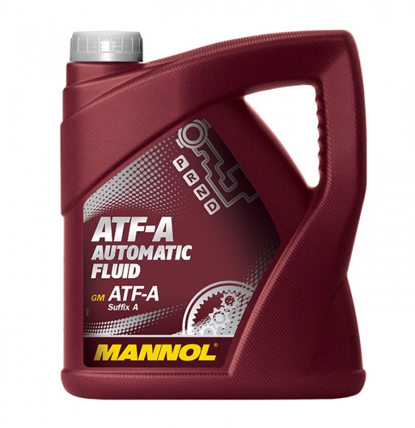 8203 ATF-A/PSF Automatic Fluid 4L, 3049, масло минеральное, Mannol