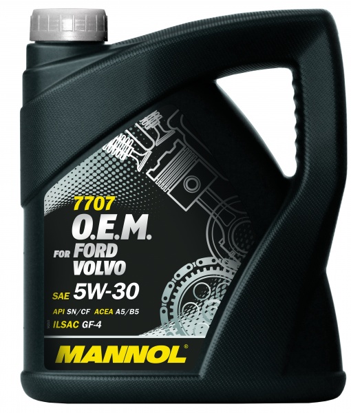 Масло Mannol 7707 O.E.M. 5W-30 for Ford Volvo 5L